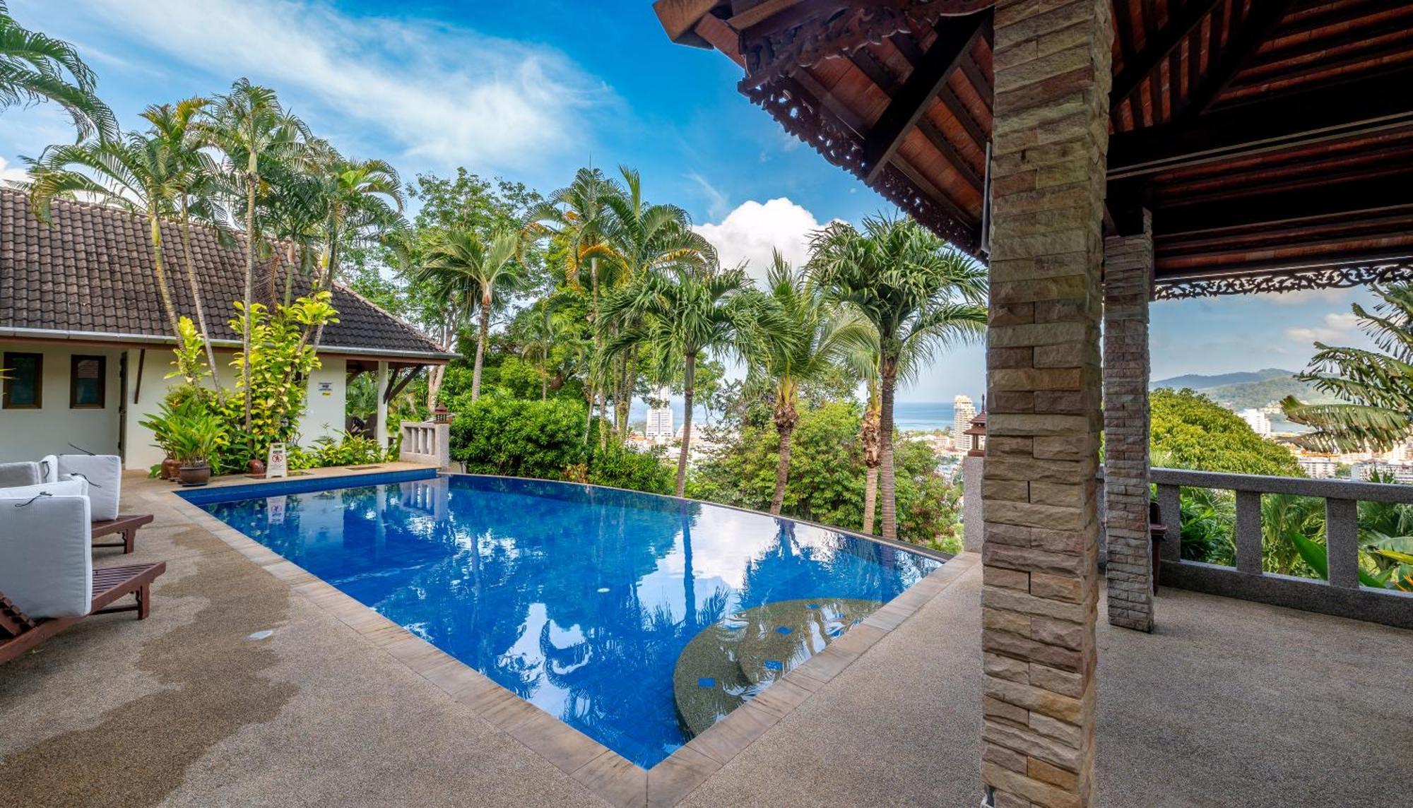 Baiyok Villa Seaview And Edge Pool Patong Bagian luar foto