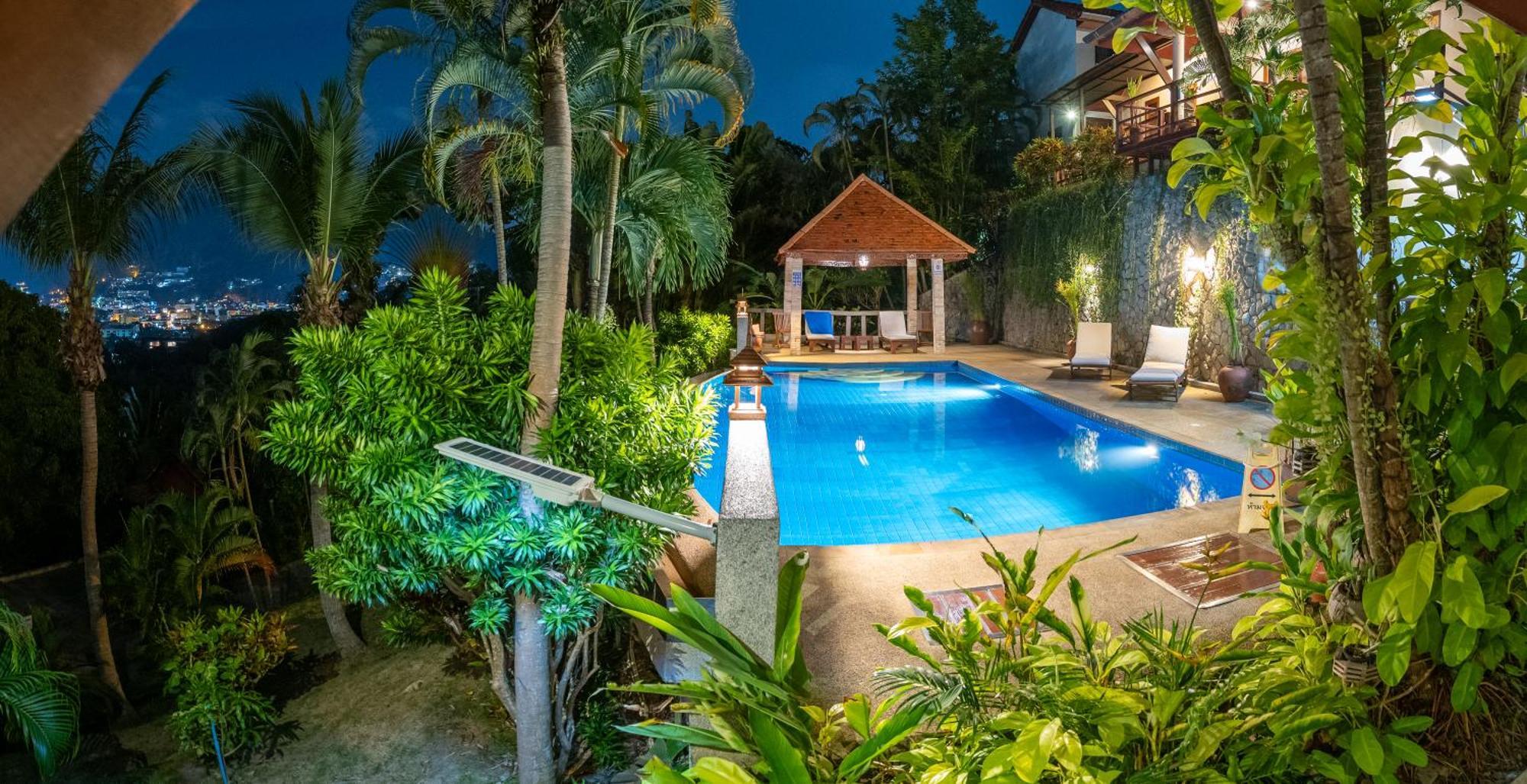 Baiyok Villa Seaview And Edge Pool Patong Bagian luar foto